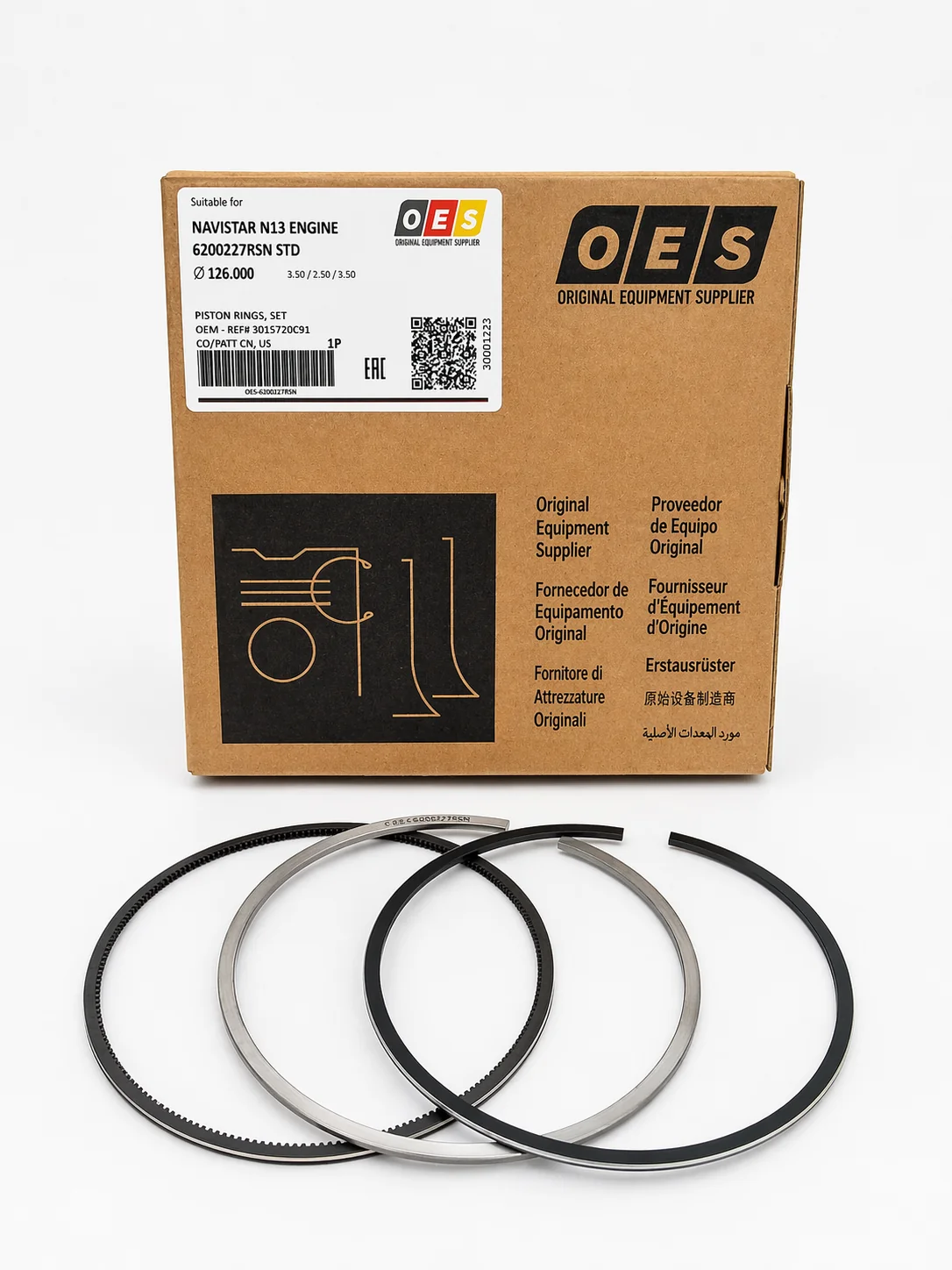 Piston Rings Set
